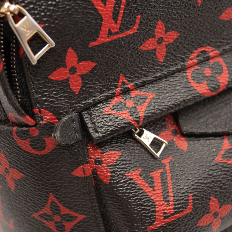 LOUIS VUITTON Monogram Infrarouge Palm Springs Backpack Mini 2016