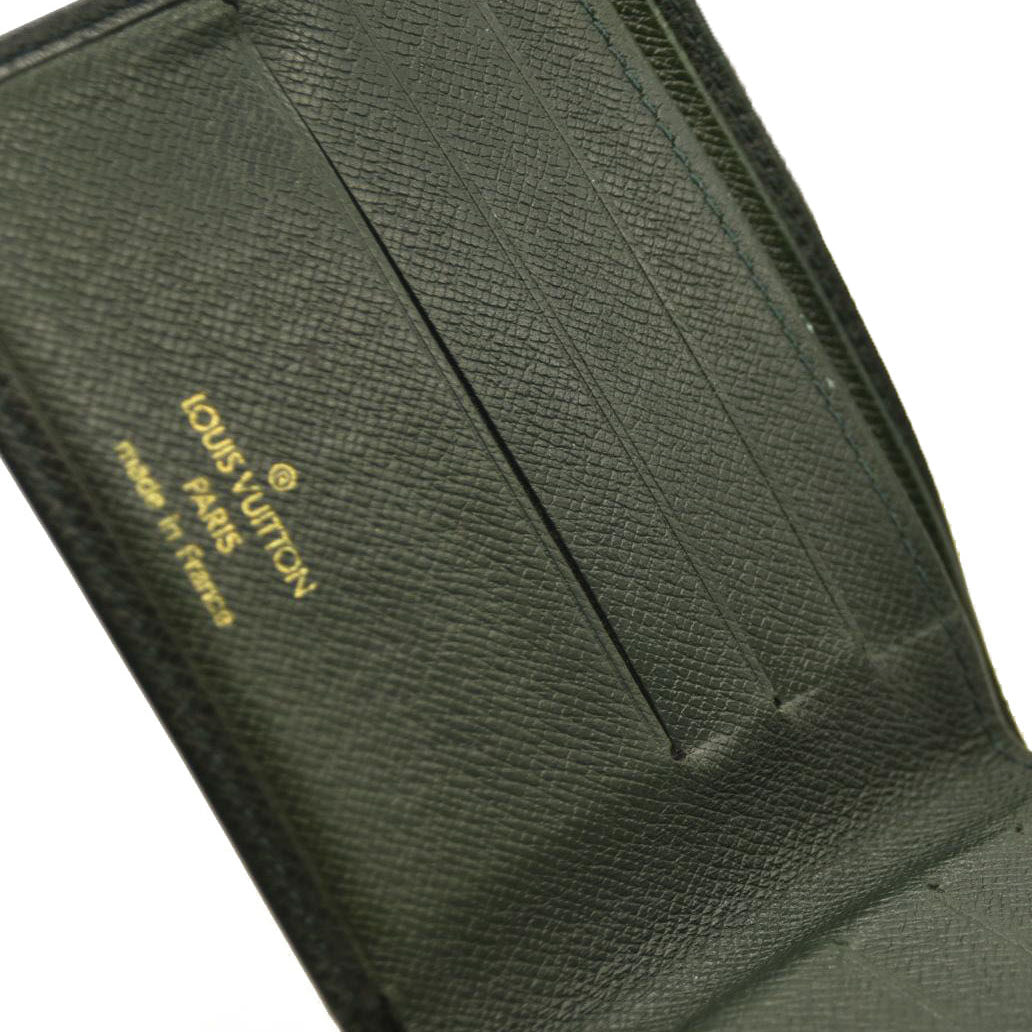 Louis Vuitton  Taiga Bi-Fold Wallet Epicea