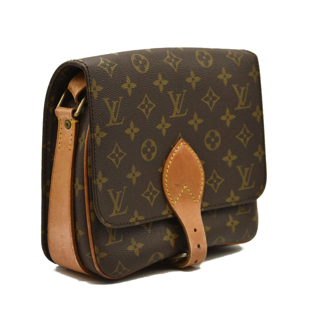 LOUIS VUITTON Monogram Cartouchiere 22  832