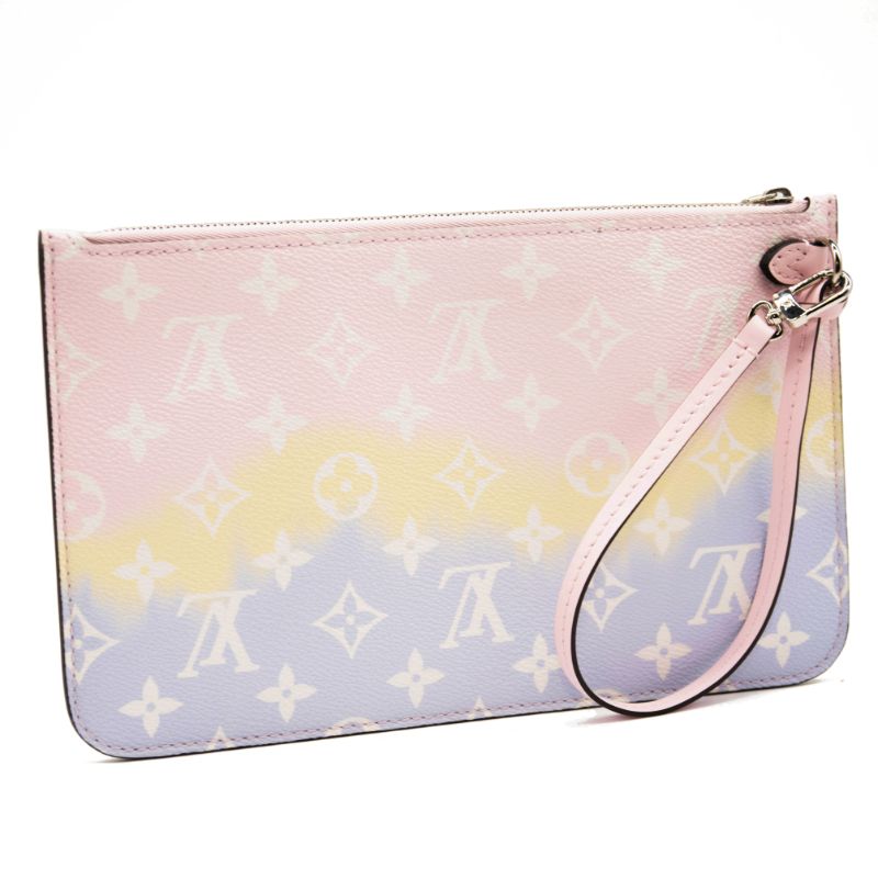 Louis Vuitton Monogram Escale Neverfull MM GM Pochette Pastel