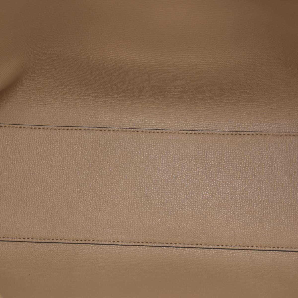 $995 Burberry Grainy Calfskin Haymarket Check Medium Reversible Tote