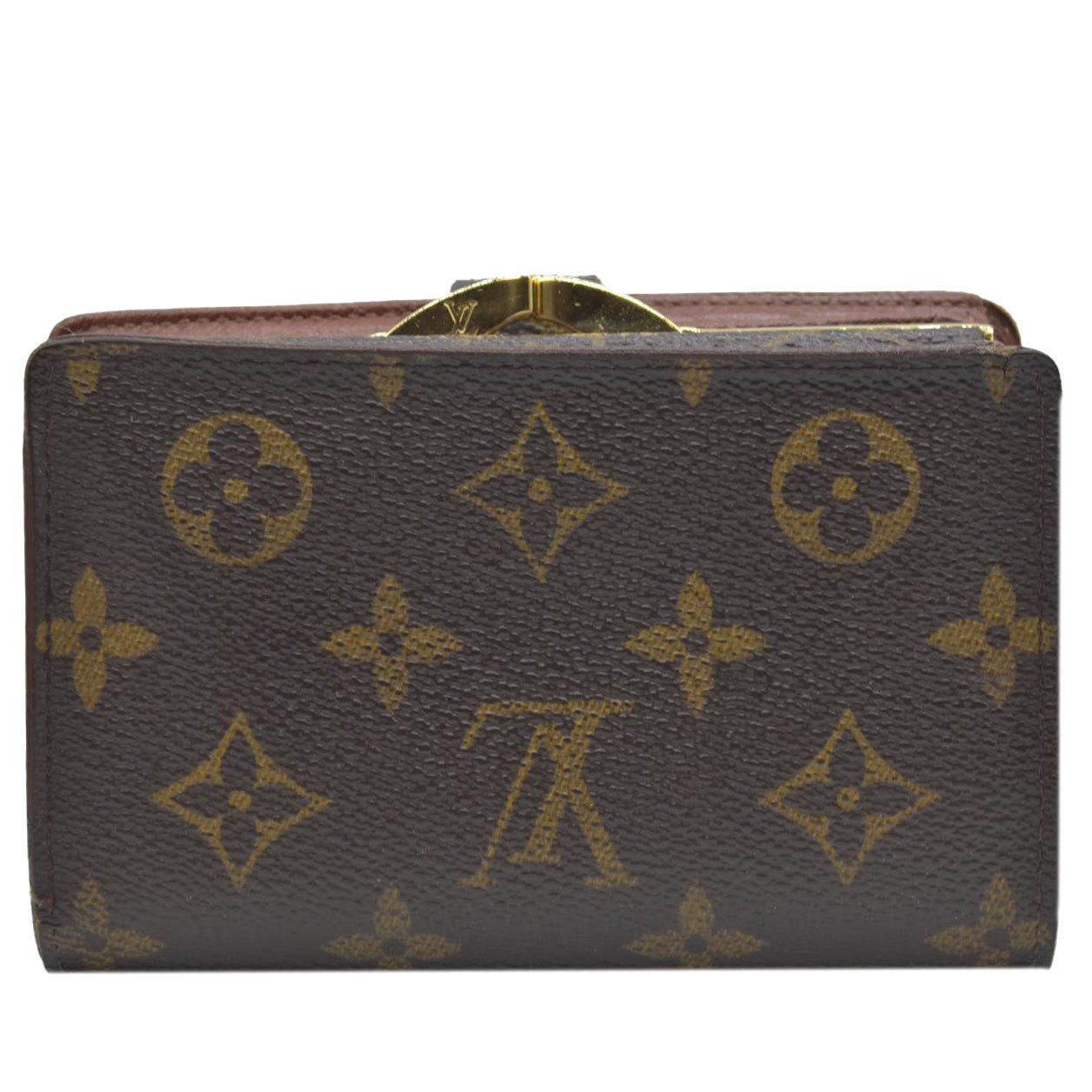 AUCTION $750 Louis Vuitton  Monogram French Purse Wallet