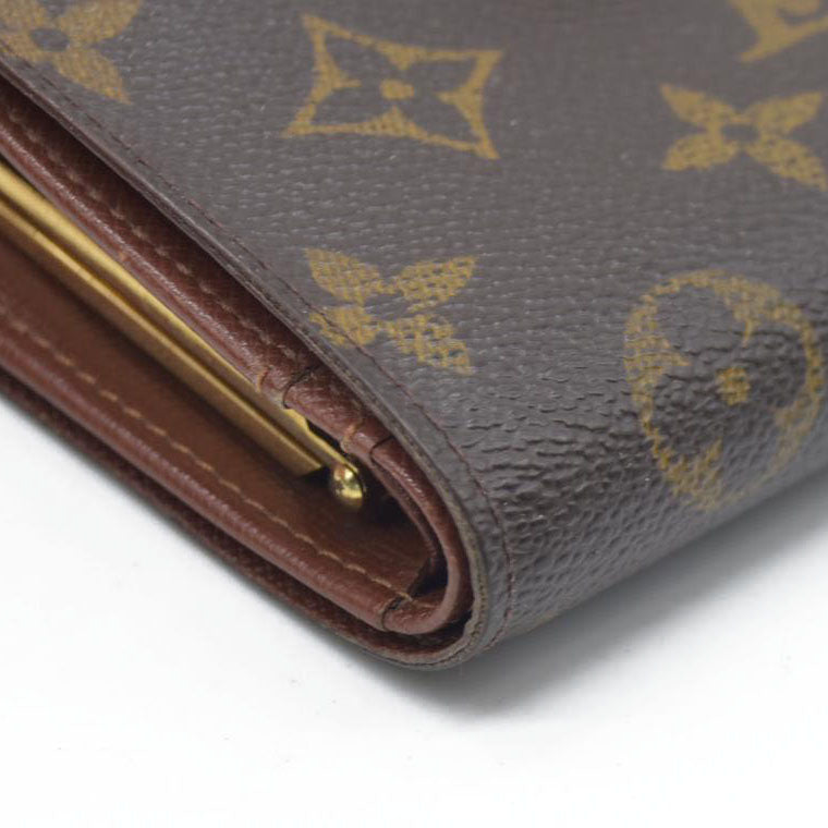 AUCTION $750 Louis Vuitton  Monogram French Purse Wallet