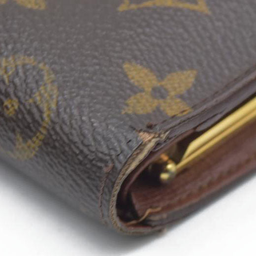 AUCTION $750 Louis Vuitton  Monogram French Purse Wallet