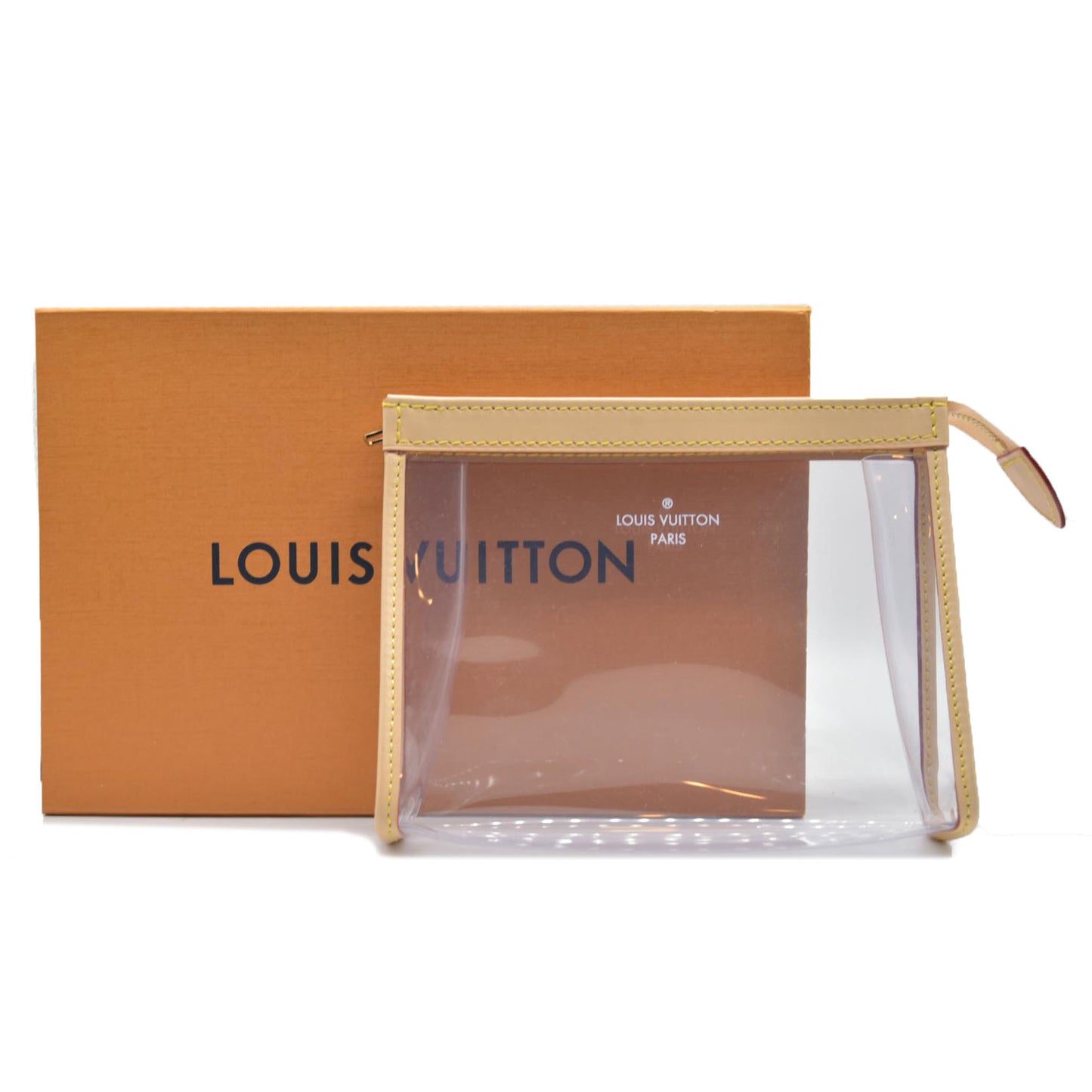 $1320 Louis Vuitton Medium Toilette Toiletry Pouch 19 Translucent