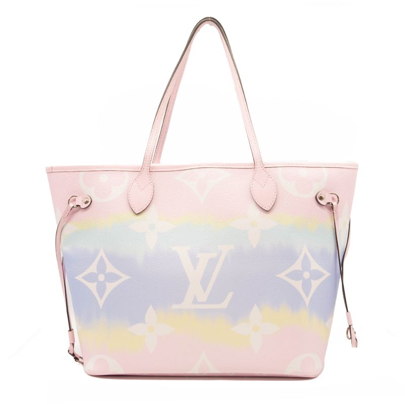 Louis Vuitton Monogram Escale Neverfull MM Pastel Tote