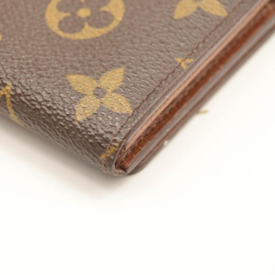 Louis Vuitton Monogram Porte-Monnaie Tresor Wallet 0916