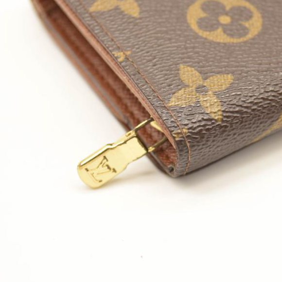 Louis Vuitton Monogram Porte-Monnaie Tresor Wallet 0916