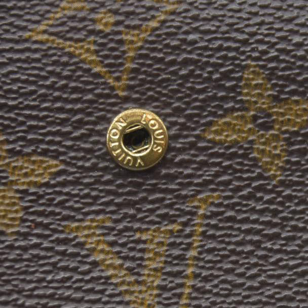 AUCTION $750 Louis Vuitton  Monogram French Purse Wallet