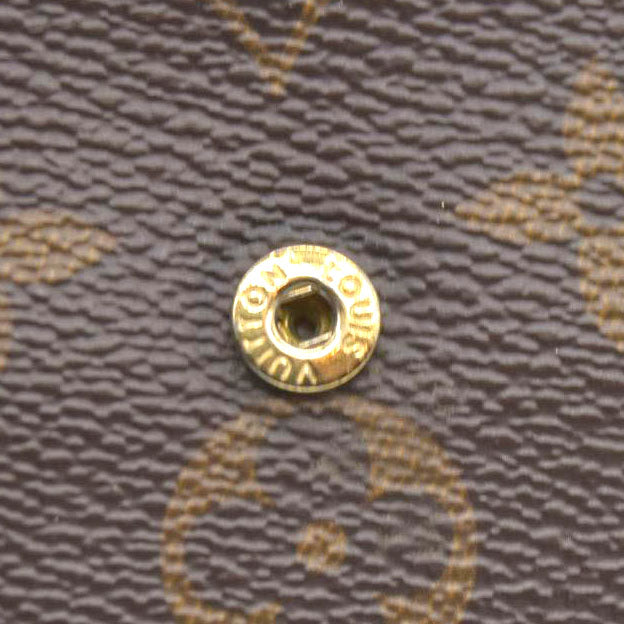 Louis Vuitton  Monogram Jeanne Wallet Rose Ballerine