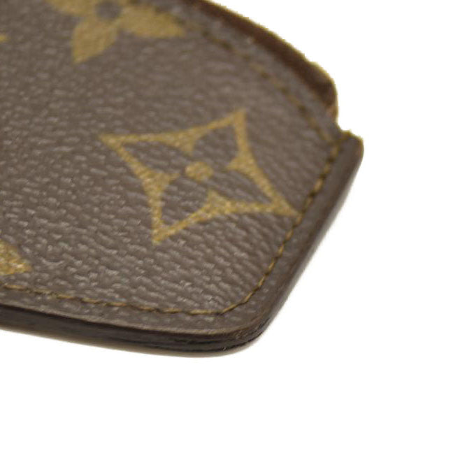 Louis Vuitton Monogram Etui Crepier Coin Purse Wallet Brown 8092AN
