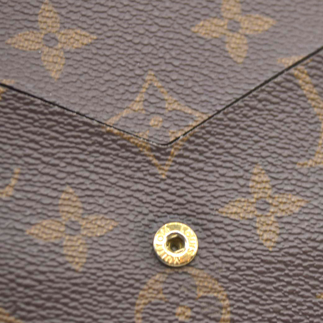 Louis Vuitton  Monogram Jeanne Wallet Rose Ballerine