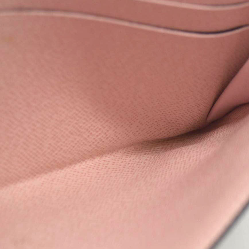 Louis Vuitton  Monogram Jeanne Wallet Rose Ballerine