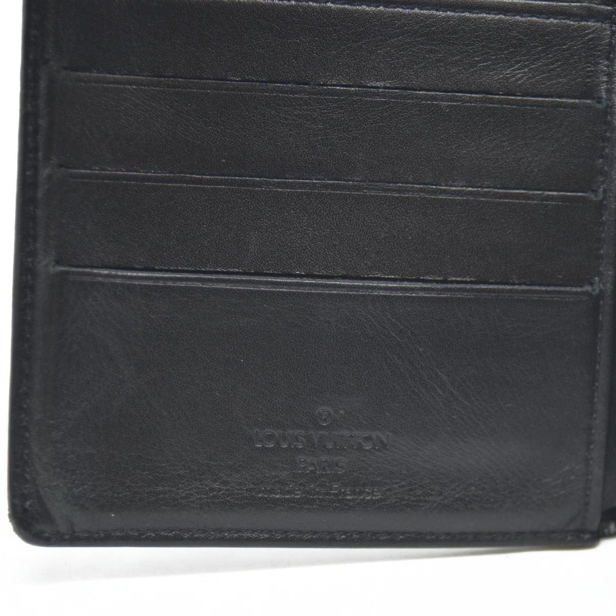 Louis Vuitton Nomad Portefeiulle Marco Bifold Wallet Black AR0096