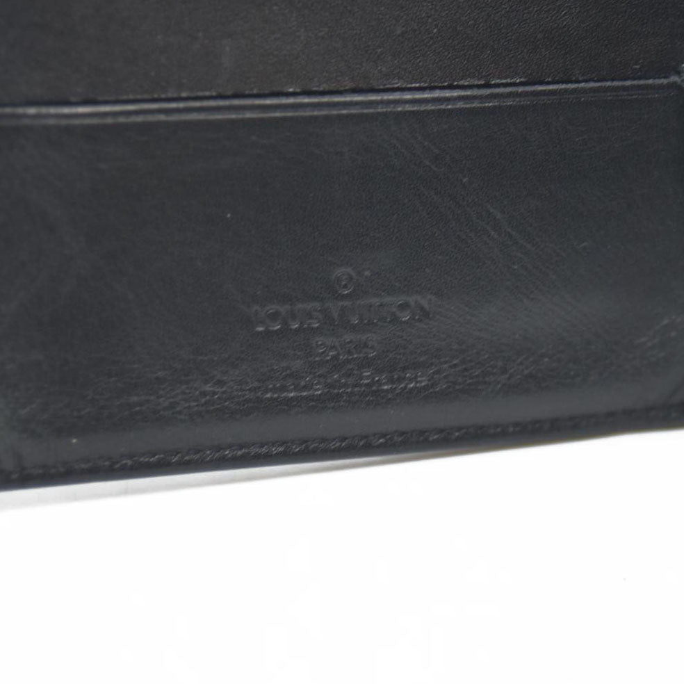 Louis Vuitton Nomad Portefeiulle Marco Bifold Wallet Black AR0096