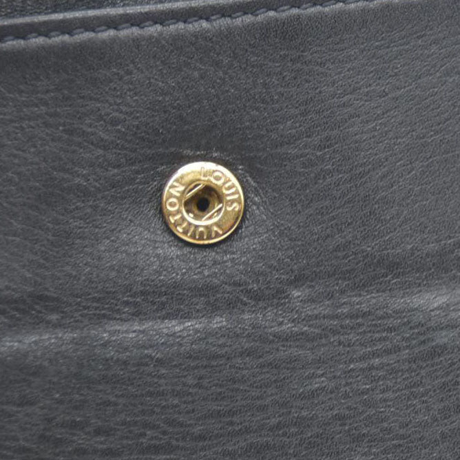 Louis Vuitton Nomad Portefeiulle Marco Bifold Wallet Black AR0096