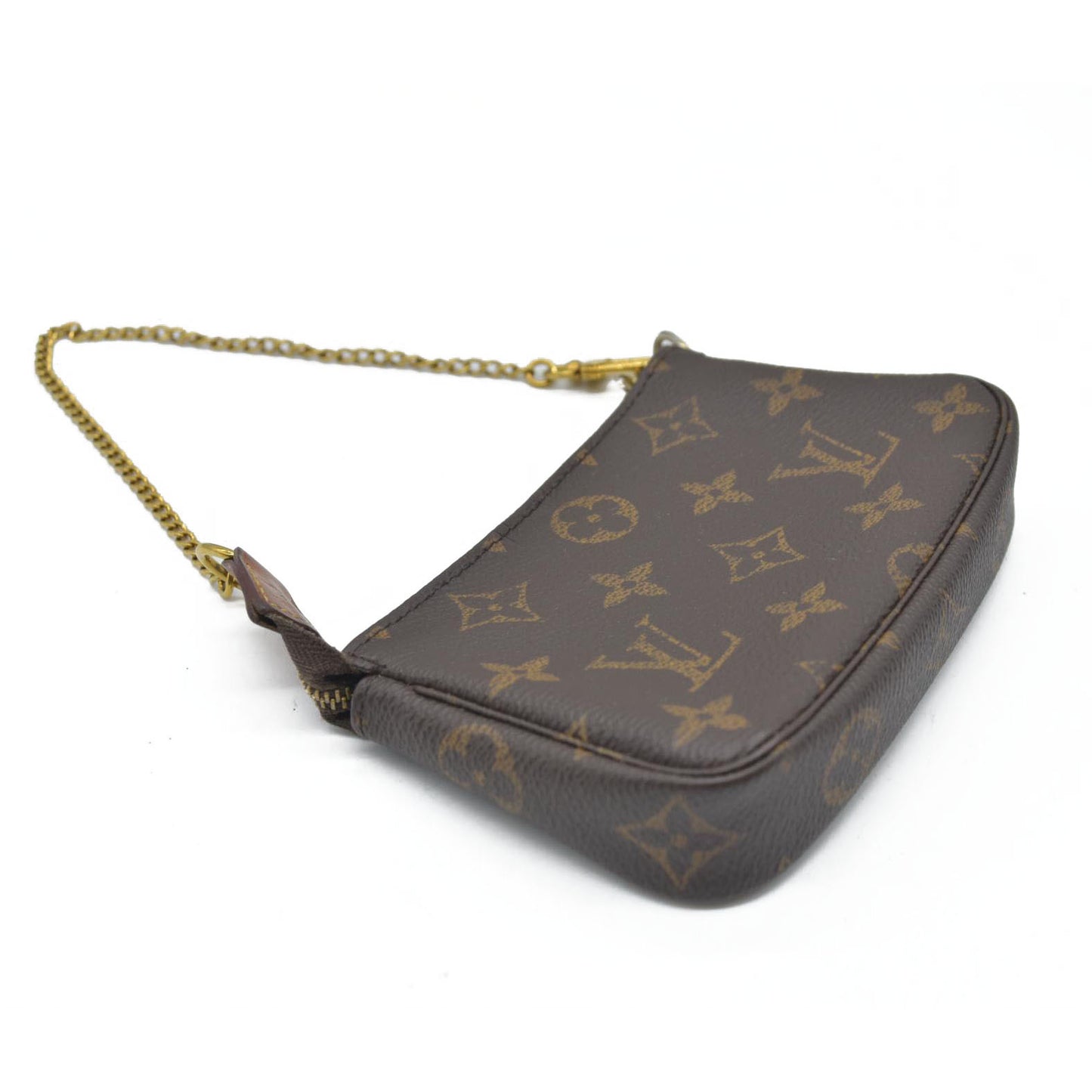 AUCTION  $1050 Louis Vuitton Monogram Mini Pochette Accessories SP2158