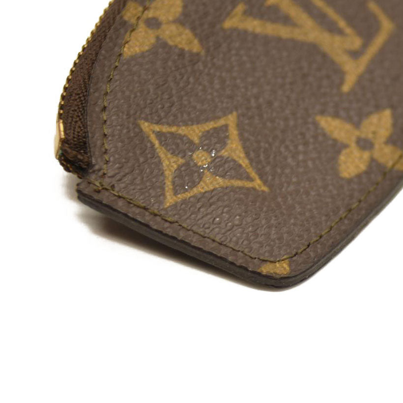 Louis Vuitton Monogram Etui Crepier Coin Purse Wallet Brown 884AN