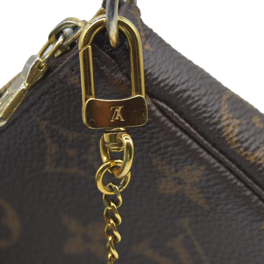 AUCTION  $1050 Louis Vuitton Monogram Mini Pochette Accessories SP2158