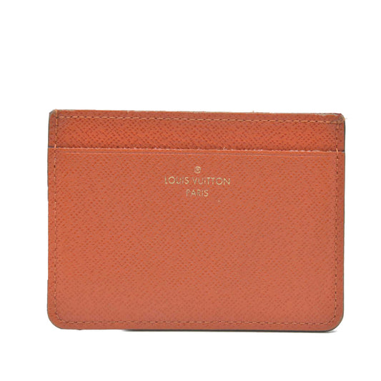 Louis Vuitton  Calfskin Jeanne Wallet Insert Piment