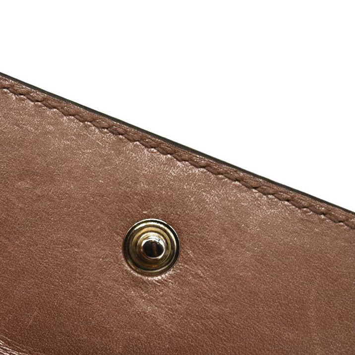 GUCCI Ssima GG Logo Patent Leather 6 Ring Key Case