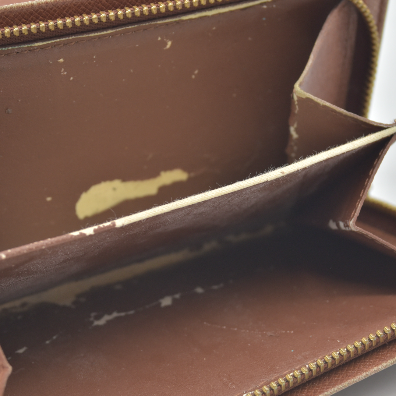 $560 1996 Louis Vuitton Monogram Porte-Monnaie Tresor Wallet  MI0916