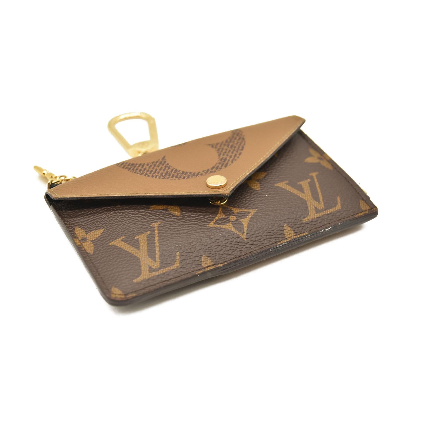 Louis Vuitton  Reverse Monogram Recto Verso Card Holder Brown