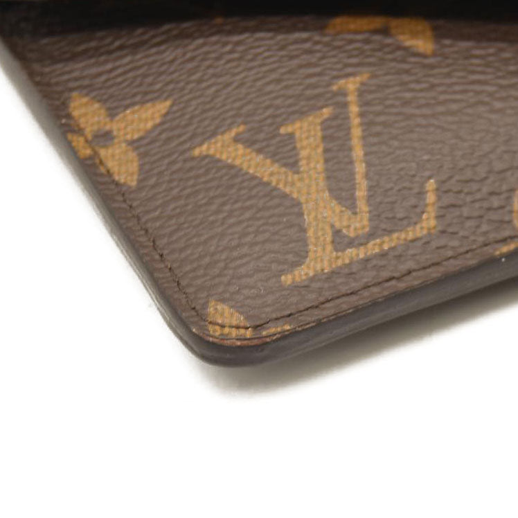 Louis Vuitton  Reverse Monogram Recto Verso Card Holder Brown