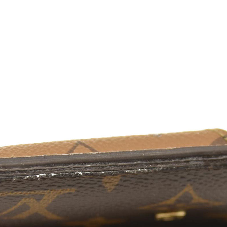 Louis Vuitton  Reverse Monogram Recto Verso Card Holder Brown