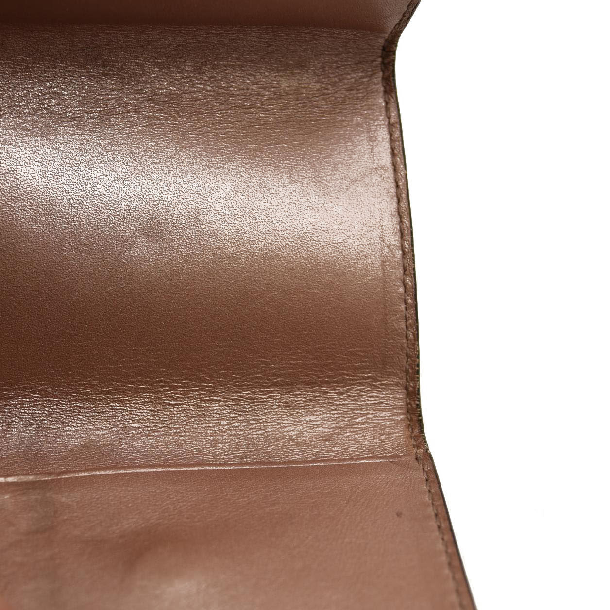 GUCCI Ssima GG Logo Patent Leather 6 Ring Key Case