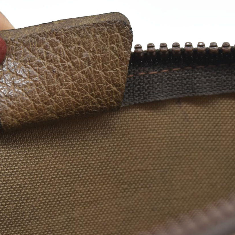 Gucci GG  Gucci Plus PVC Leather Pouch Clutch Bag