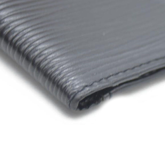 Louis Vuitton Epi De Poche Leather Pass Card Case Black SR0030