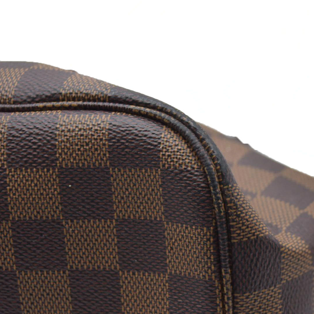 $2170 Louis Vuitton Damier Ebene Neverfull MM SD4192