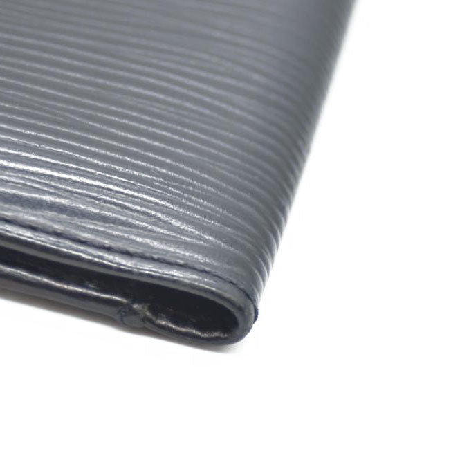 Louis Vuitton Epi De Poche Leather Pass Card Case Black SR0030