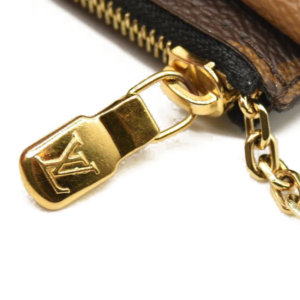 Louis Vuitton  Reverse Monogram Recto Verso Card Holder Brown