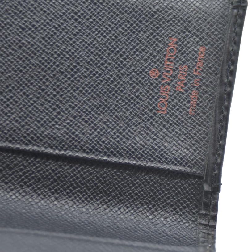 Louis Vuitton Epi De Poche Leather Pass Card Case Black SR0030