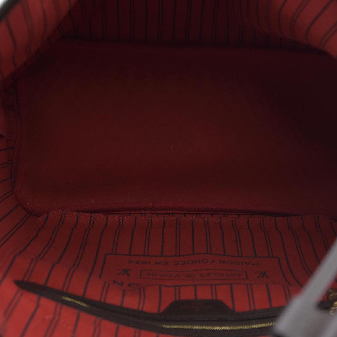 $2170 Louis Vuitton Damier Ebene Neverfull MM SD4192