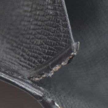 Louis Vuitton Epi De Poche Leather Pass Card Case Black SR0030