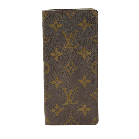 LOUIS VUITTON Monogram Etui a Lunettes Simple Eyeglass Case