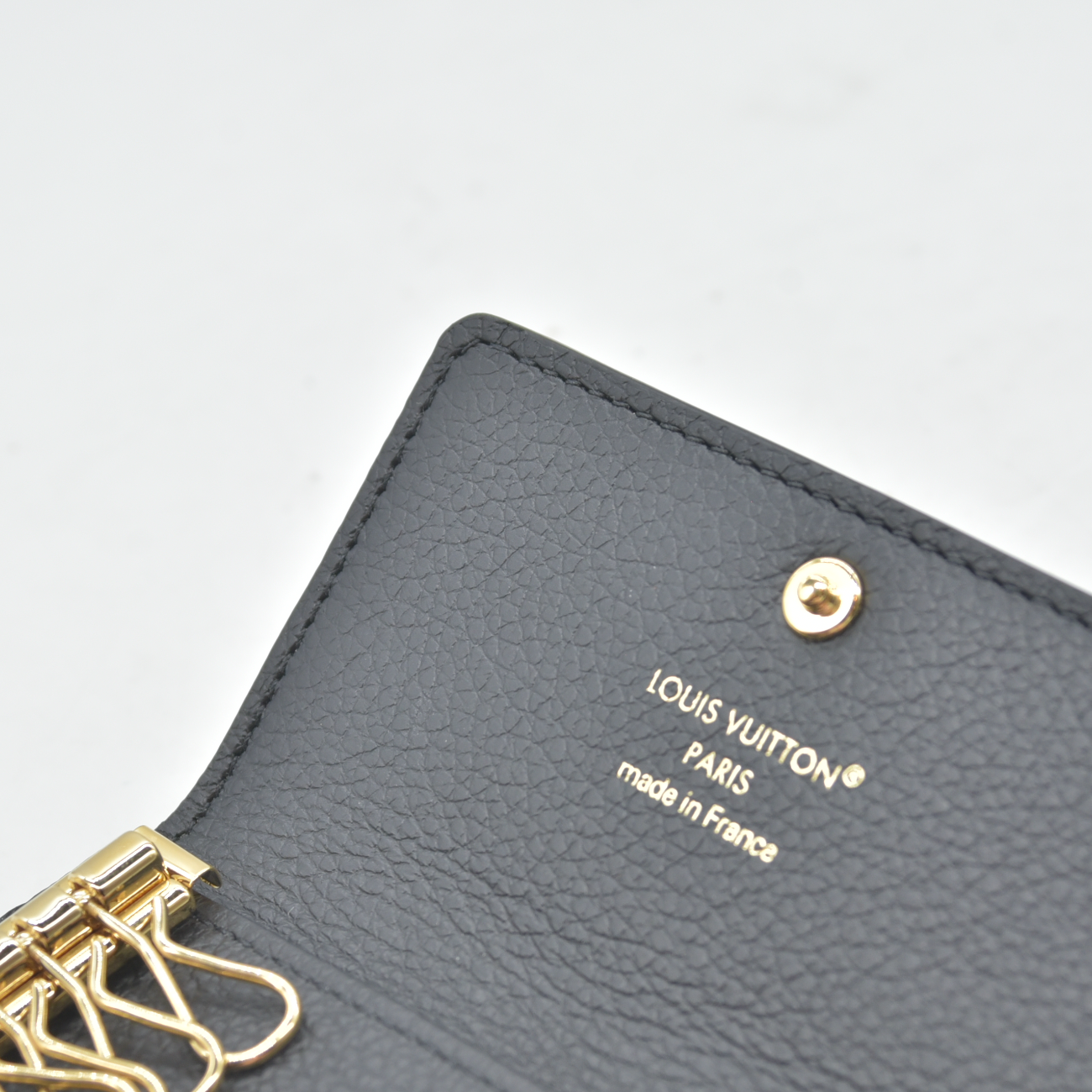 $450 Louis Vuitton Monogram Empreinte Multicles 6 Key Holder RFID