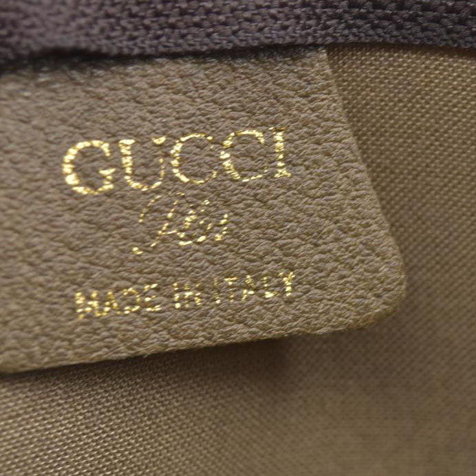 Gucci GG  Gucci Plus PVC Leather Pouch Clutch Bag