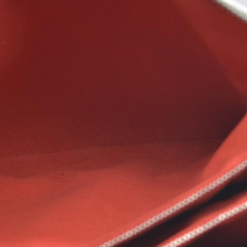 $4800 Louis Vuitton Metallic Lambskin Embossed Monogram Coussin PM Silver