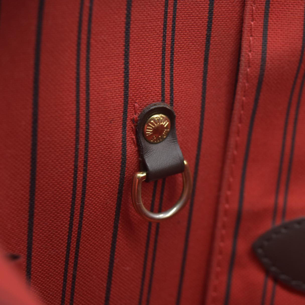 $2170 Louis Vuitton Damier Ebene Neverfull MM SD4192