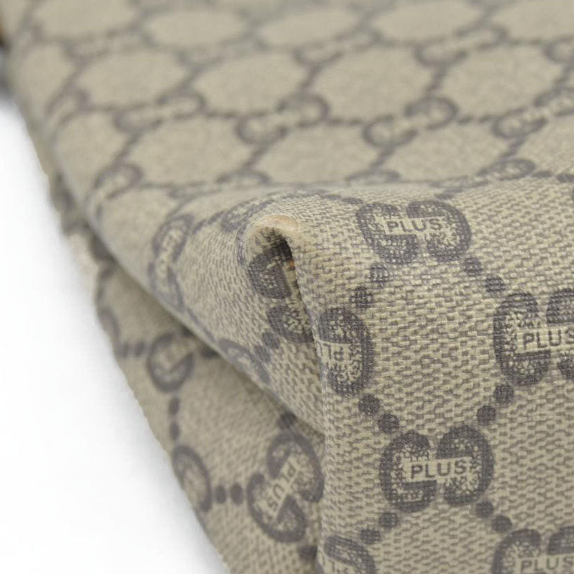 Gucci GG  Gucci Plus PVC Leather Pouch Clutch Bag