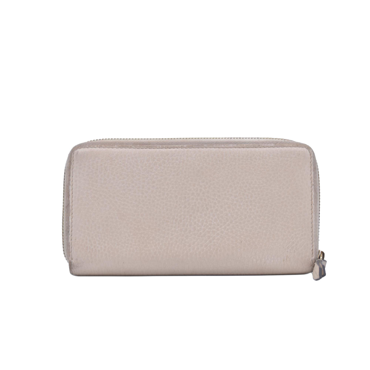 $660 2005 Gucci Cream GG Marmont zip around wallet 10021060