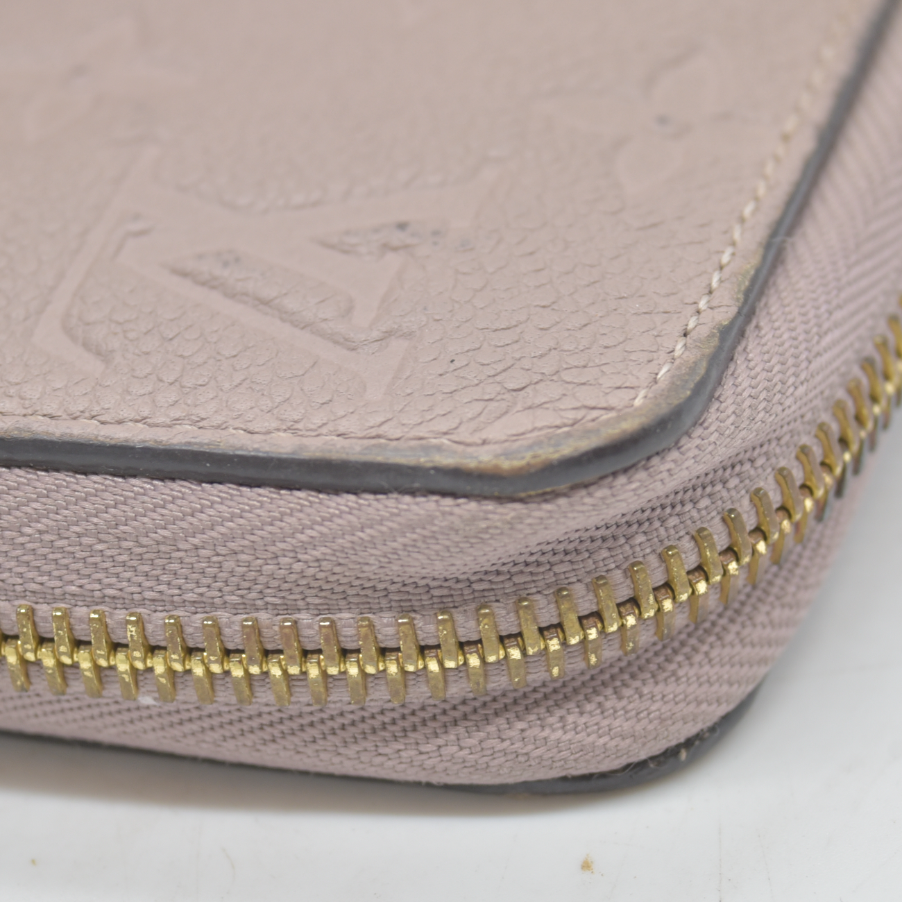 $1140 2016 Louis Vuitton Empreinte Zippy Wallet Taupe Glace TH2176