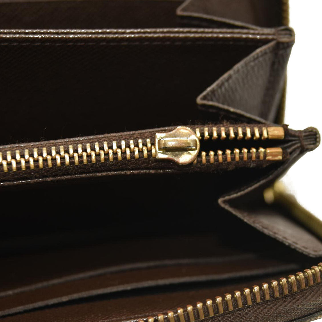 Louis Vuitton  Damier Ebene Zippy Wallet GI2164
