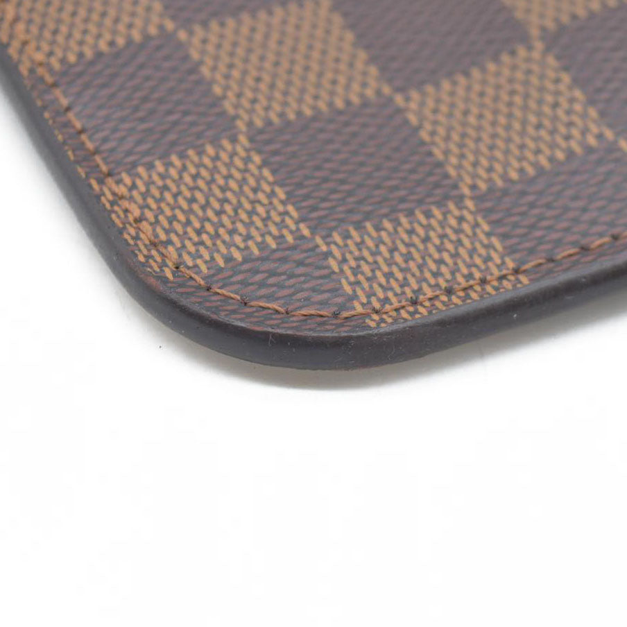 AUCTION $600 Louis Vuitton  Damier Ebene Neverfull MM GM Pochette
