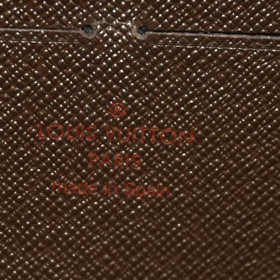 Louis Vuitton  Damier Ebene Zippy Wallet GI2164