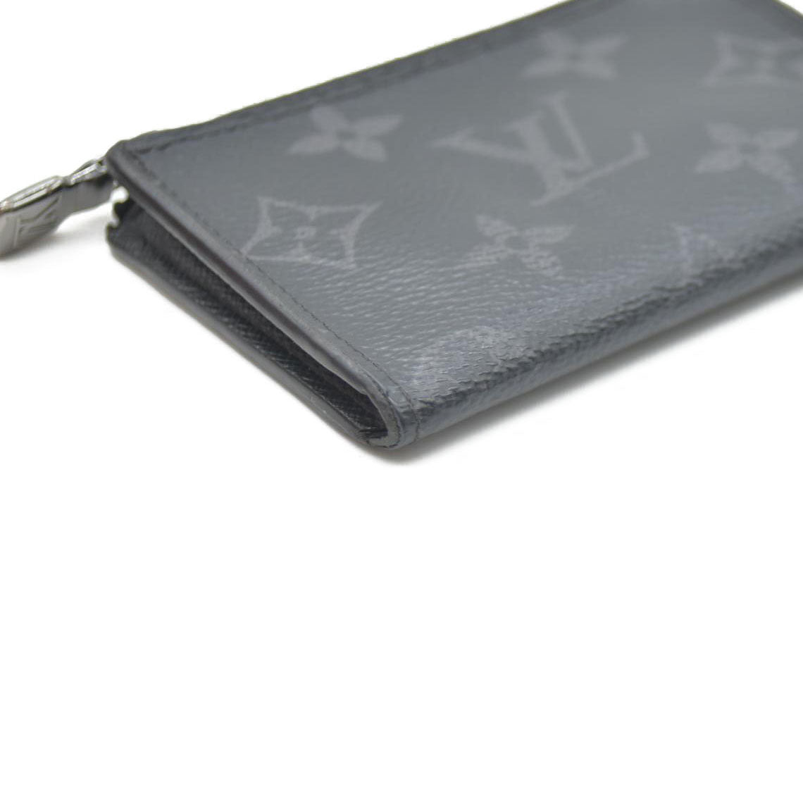 Louis Vuitton Monogram Eclipse Porte Monnaie Jour Coin Purse Wallet MB1210